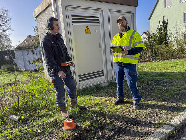 Schadenssuche Kurzschluss Stromkabel